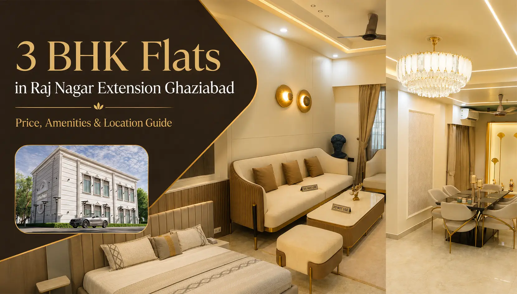 3 BHK Flats in Raj Nagar Extension Ghaziabad: Price, Amenities & Location Guide