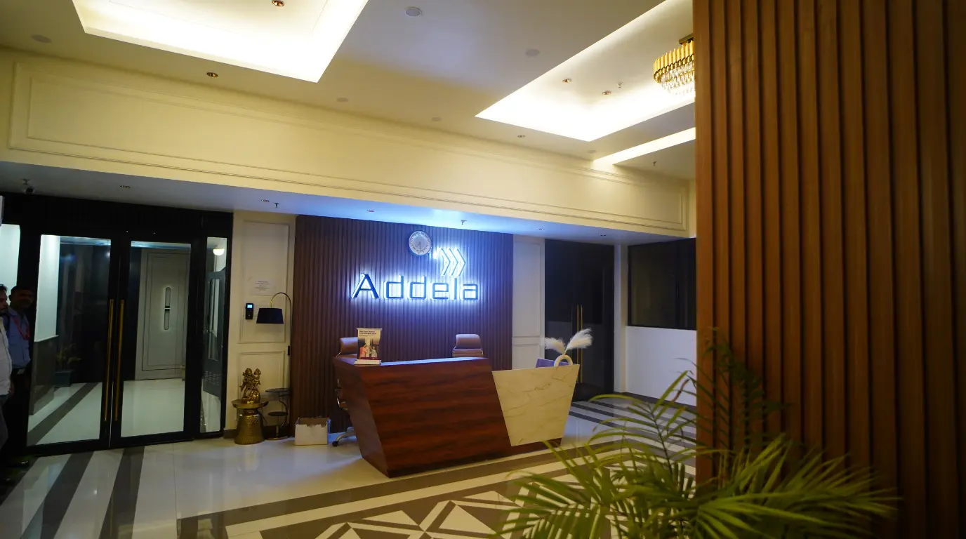 Addela Palm reception and arrival experience